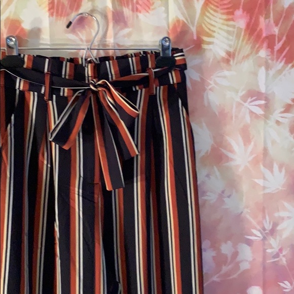 Free People Striped Culotte Pants - Picture 5 of 6